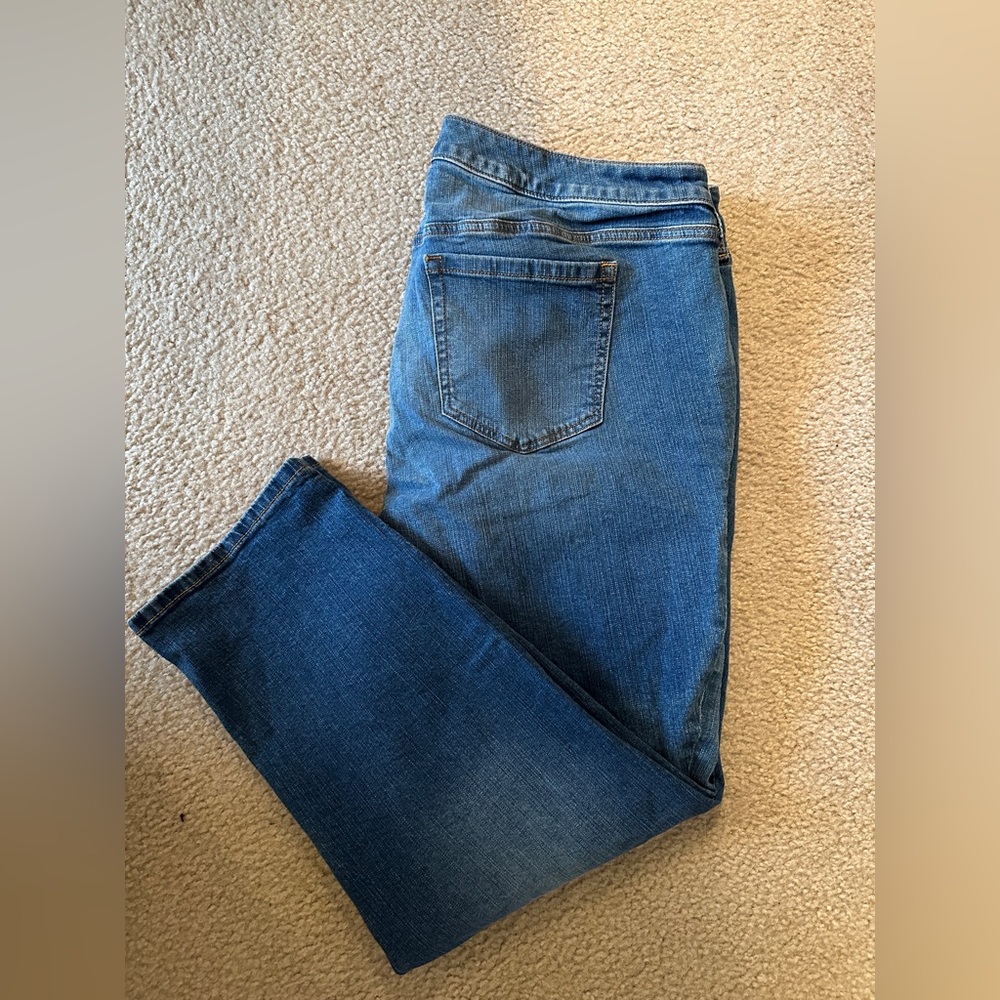 Torrid Dark Blue Straight Jeans 20